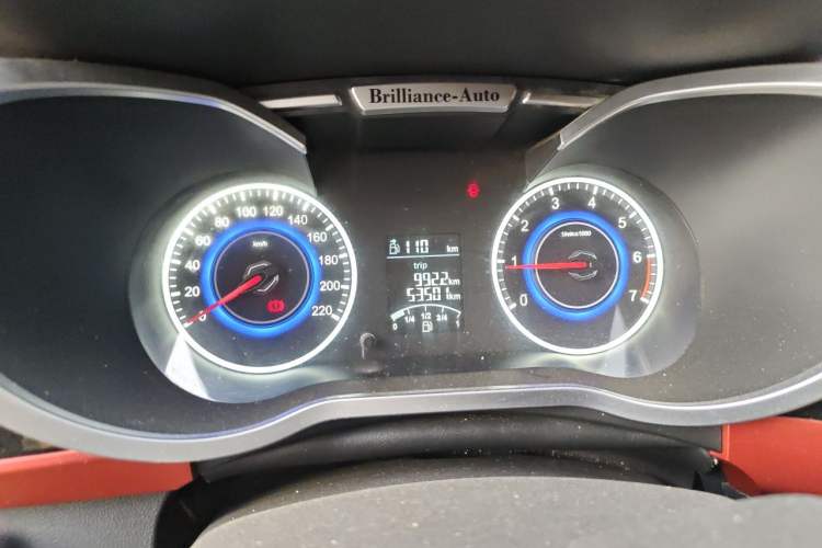 Used Brilliance V3 2015 1.5L Manual Elite Model Instrument Cluster