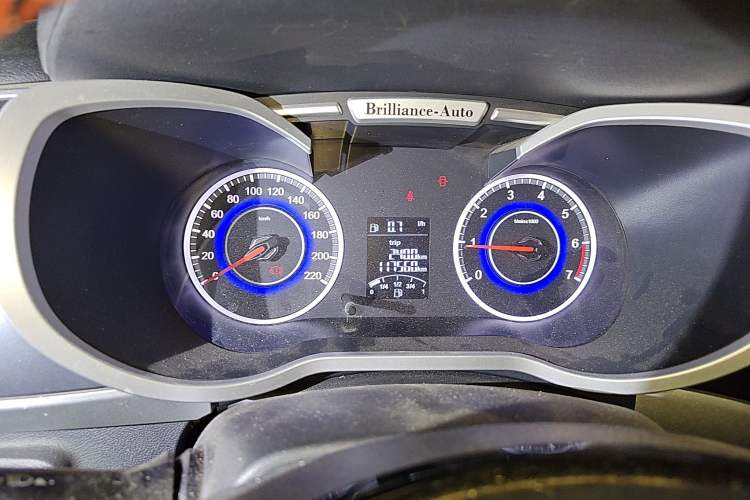 Used Brilliance V3 2015 1.5L Manual Comfort Model Instrument Cluster
