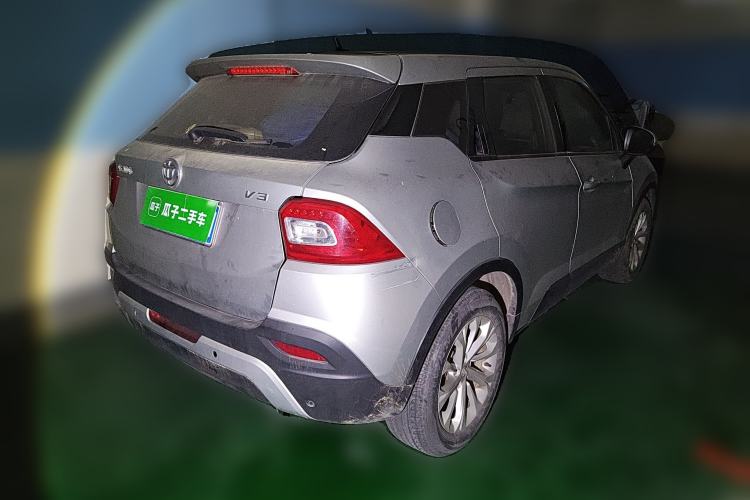 Used Brilliance V3 2015 1.5L Manual Comfort Model Rear Right 45 Deg