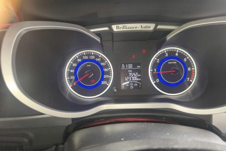 Used Brilliance V3 2015 1.5L Manual Base Version Instrument Cluster