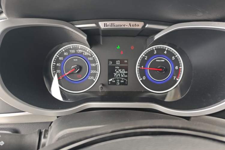 Used Brilliance V3 2015 1.5L Manual Base Version Instrument Cluster