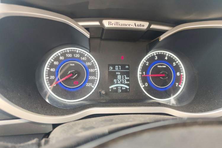 Used Brilliance V3 2015 1.5L Manual Comfort Model Instrument Cluster