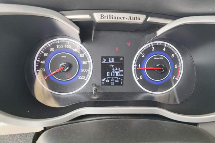Used Brilliance V3 2015 1.5L Manual Comfort Model Instrument Cluster