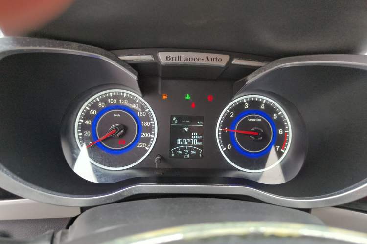 Used Brilliance V3 2015 1.5L Manual Elite Model Instrument Cluster