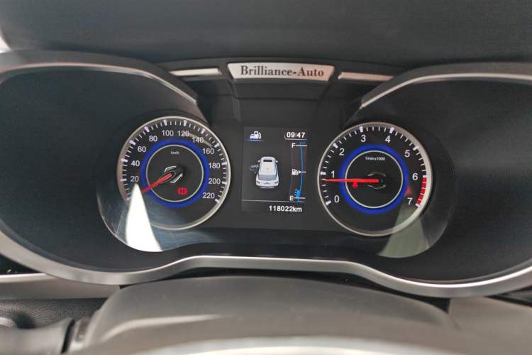 Used Brilliance V3 2015 1.5L Manual Smart Version Instrument Cluster