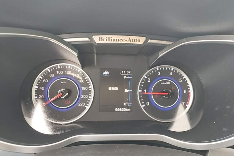 Used Brilliance V3 2015 1.5L Manual Smart Version Instrument Cluster