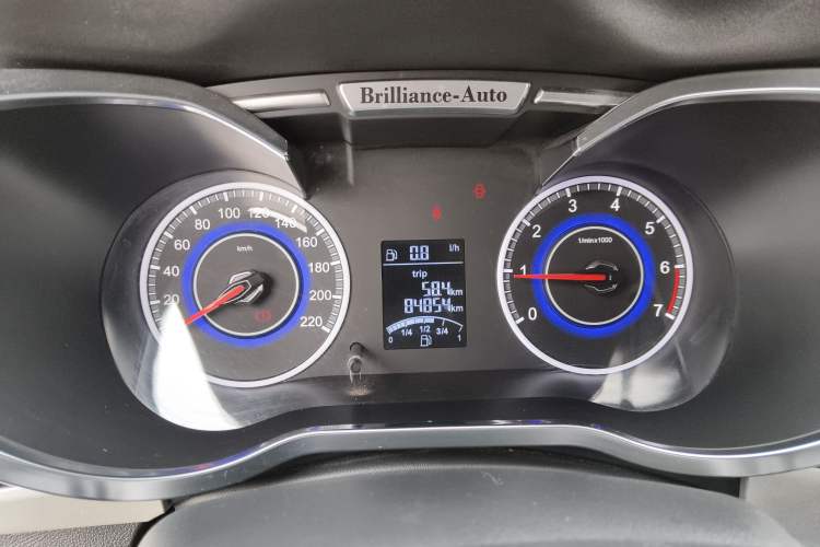Used Brilliance V3 2015 1.5L Manual Elite Model Instrument Cluster