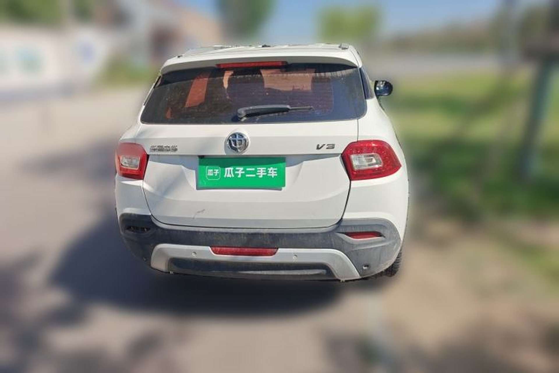 Used Brilliance V3 2015 1.5L Manual Smart Version Rear