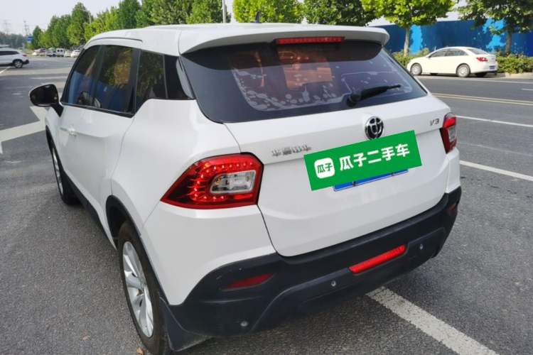 Used Brilliance V3 2015 1.5L Manual Comfort Model Rear Left 45 Deg