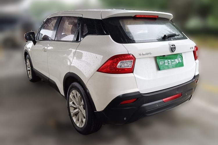 Used Brilliance V3 2015 1.5L Automatic Comfort Edition Rear Left 45 Deg