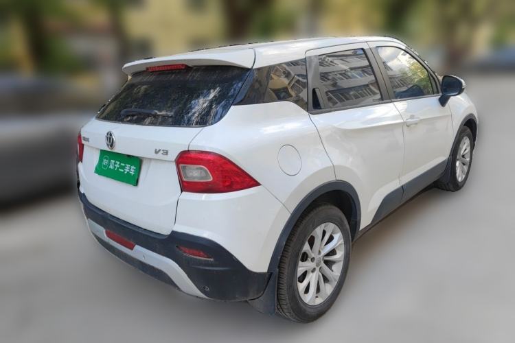 Used Brilliance V3 2015 1.5L Manual Smart Version Rear Right 45 Deg