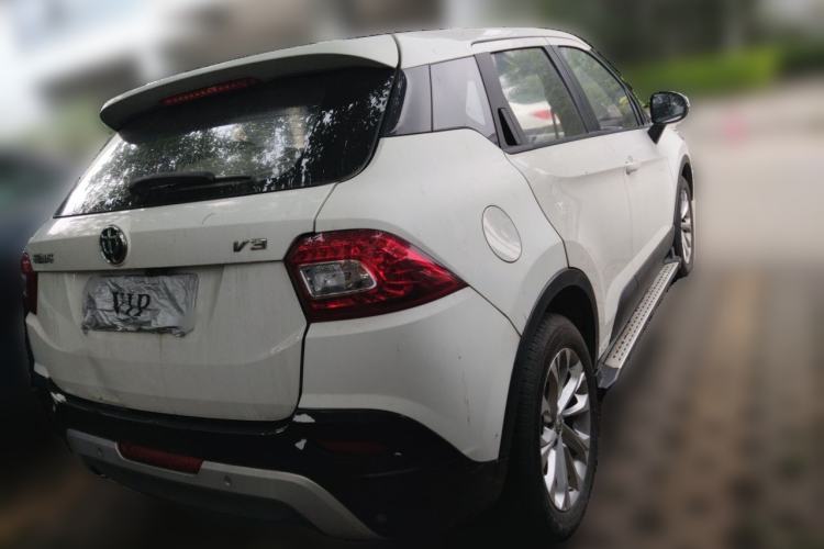 Used Brilliance V3 2015 1.5T Automatic Elite Model Rear Right 45 Deg