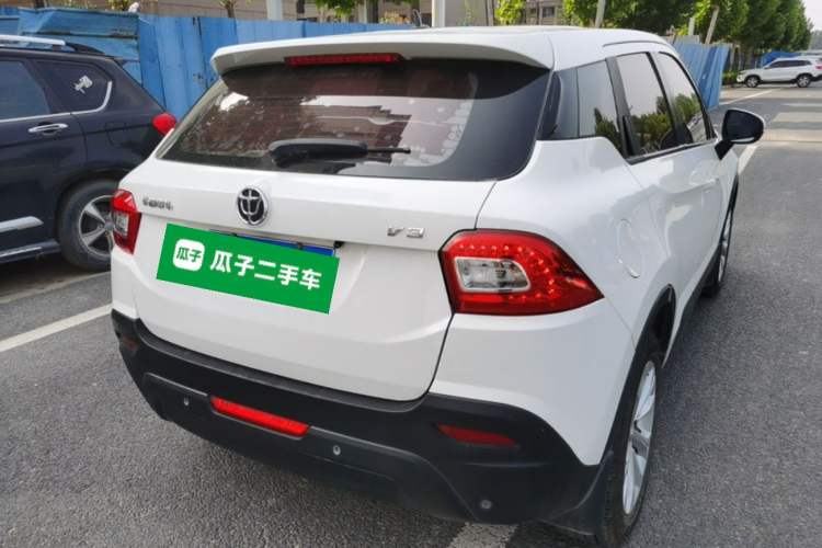 Used Brilliance V3 2015 1.5L Manual Comfort Model Rear Right 45 Deg