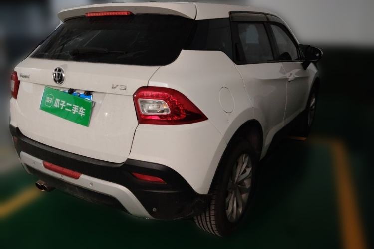 Used Brilliance V3 2015 1.5L Manual Smart Version Rear Right 45 Deg