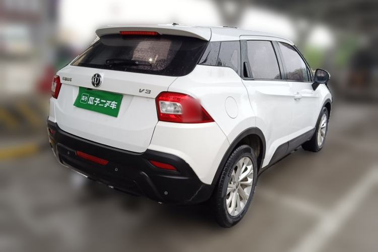 Used Brilliance V3 2015 1.5L Automatic Comfort Edition Rear Right 45 Deg