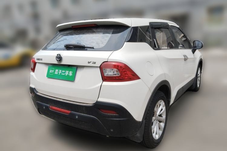 Used Brilliance V3 2015 1.5L Manual Comfort Model Rear Right 45 Deg