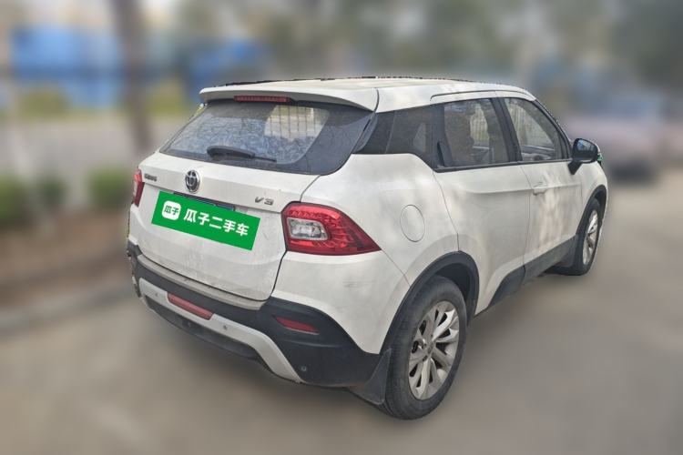 Used Brilliance V3 2015 1.5L Automatic Elite Model Rear Right 45 Deg
