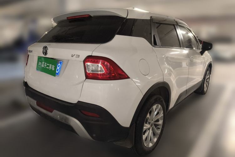 Used Brilliance V3 2015 1.5L Automatic Elite Model Rear Right 45 Deg