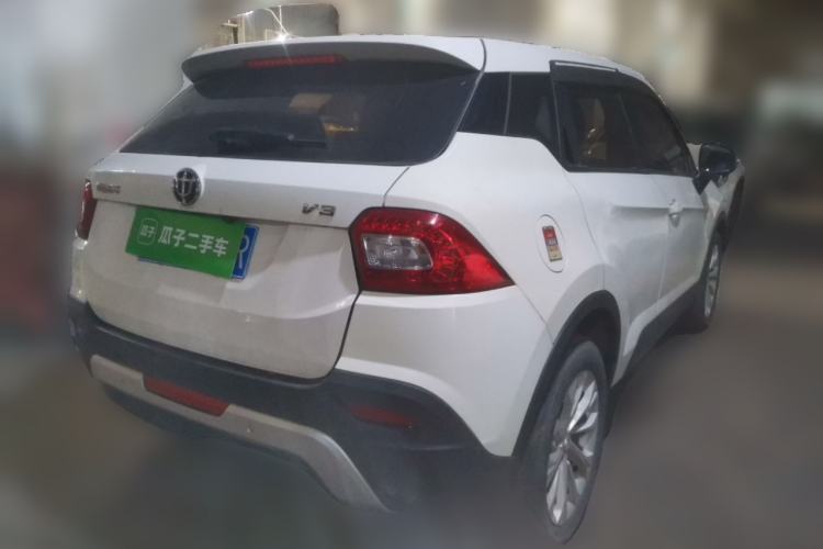 Used Brilliance V3 2015 1.5L Automatic Smart Version Rear Right 45 Deg