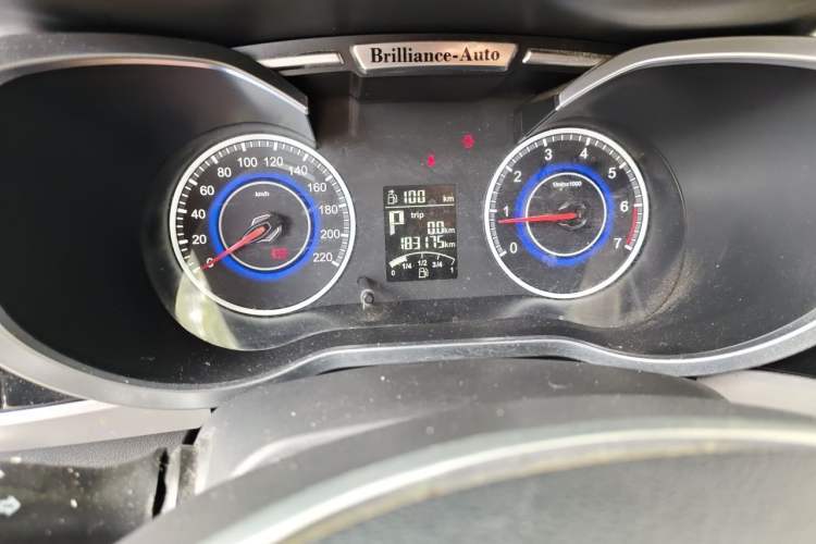 Used Brilliance V3 2015 1.5L Automatic Elite Model Instrument Cluster