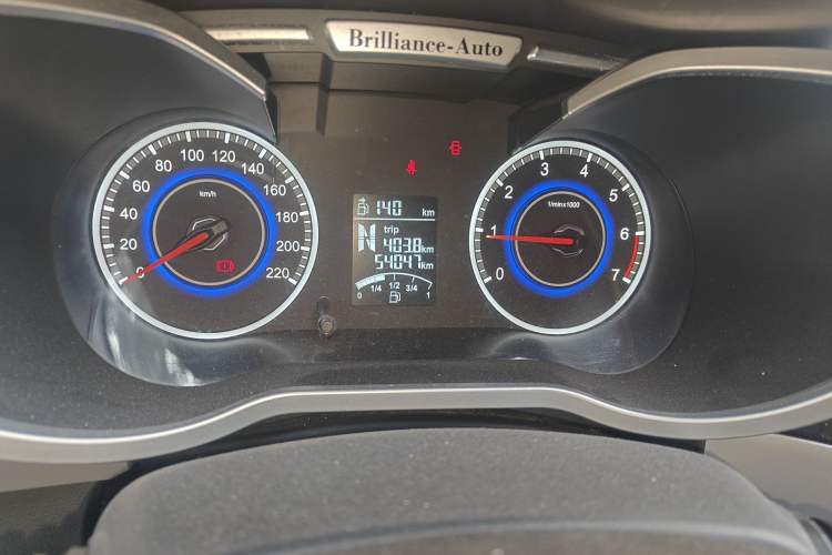 Used Brilliance V3 2015 1.5L Automatic Elite Model Instrument Cluster