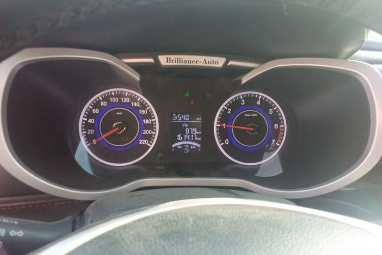 Used Brilliance V3 2016 1.5L Manual Comfort Model Instrument Cluster