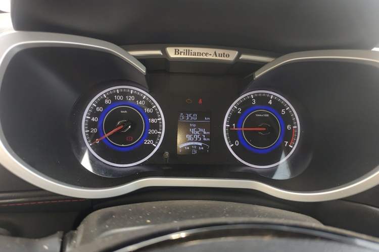 Used Brilliance V3 2016 1.5L Manual Comfort Model Instrument Cluster