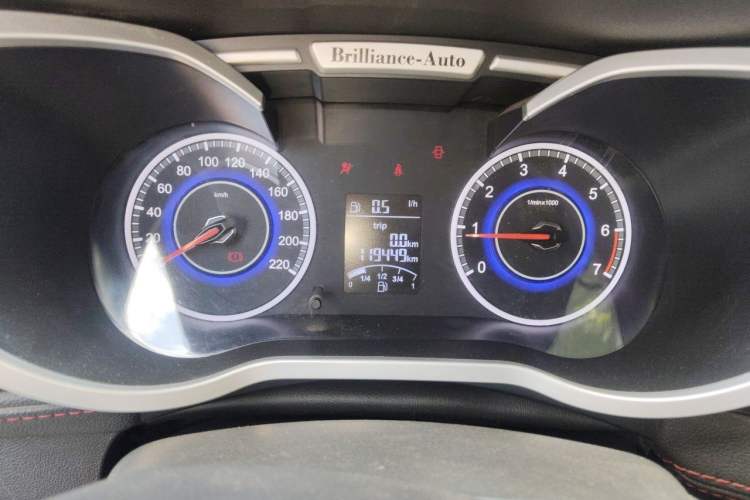 Used Brilliance V3 2016 1.5L Manual Comfort Model Instrument Cluster