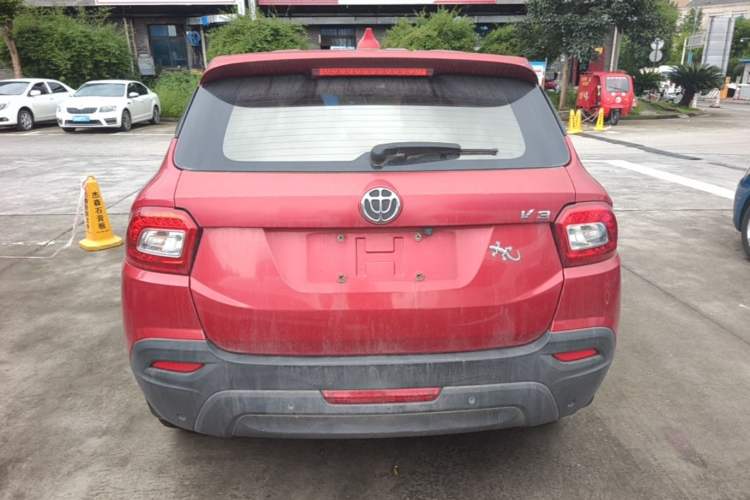 Used Brilliance V3 2016 1.5L Manual Comfort Model Rear