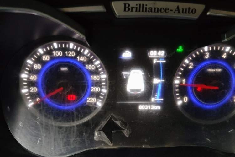 Used Brilliance V3 2016 1.5L Manual Smart Version Instrument Cluster