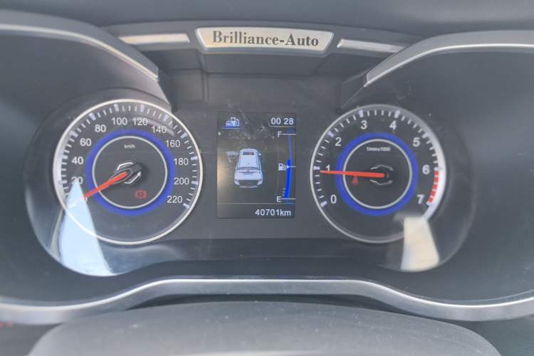 Used Brilliance V3 2016 1.5L Manual Smart Version Instrument Cluster