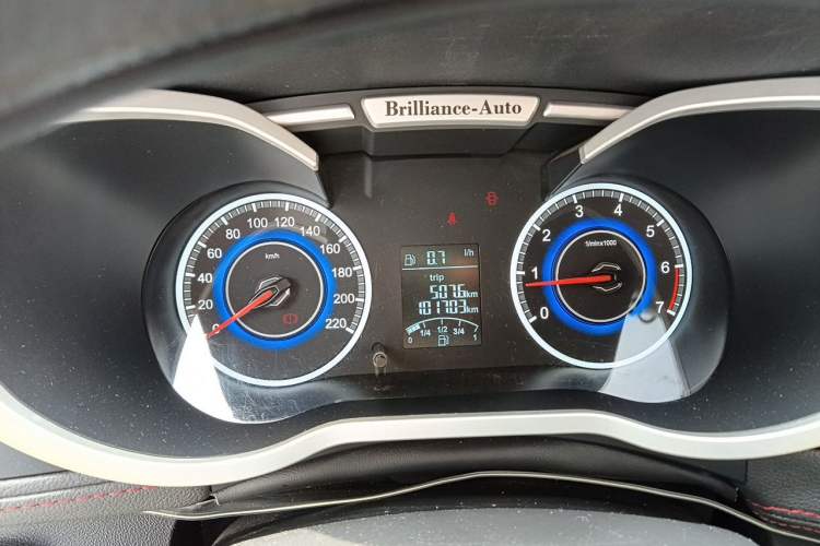 Used Brilliance V3 2016 1.5L Manual Comfort Model Instrument Cluster
