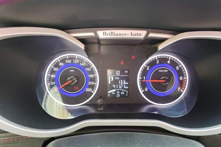 Used Brilliance V3 2016 1.5L Automatic Comfort Model Instrument Cluster