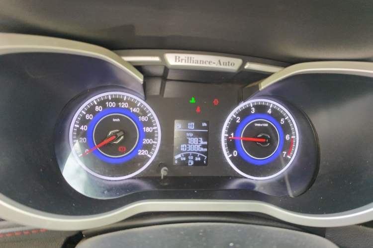 Used Brilliance V3 2016 1.5L Manual Comfort Model Instrument Cluster