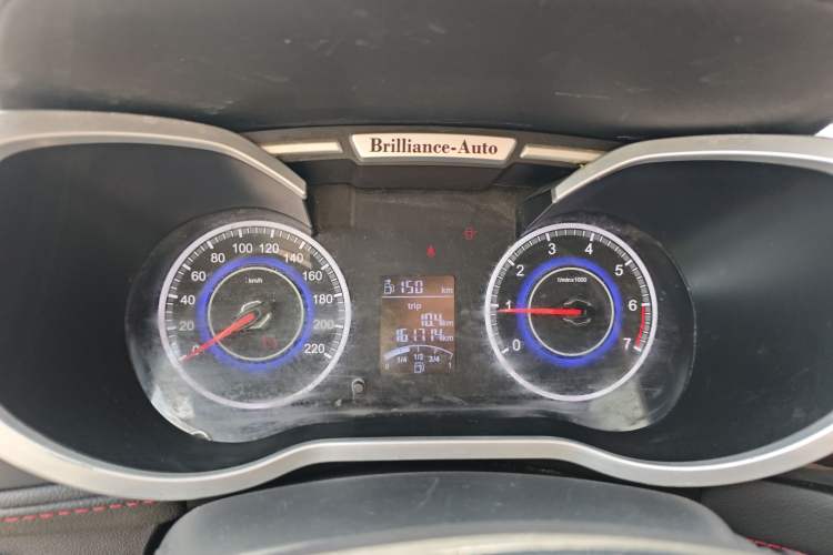 Used Brilliance V3 2016 1.5L Manual Comfort Model Instrument Cluster