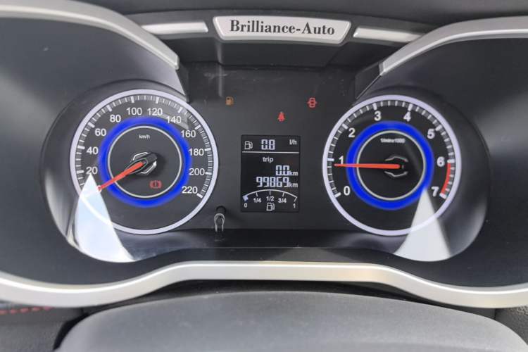 Used Brilliance V3 2016 1.5L Manual Comfort Model Instrument Cluster