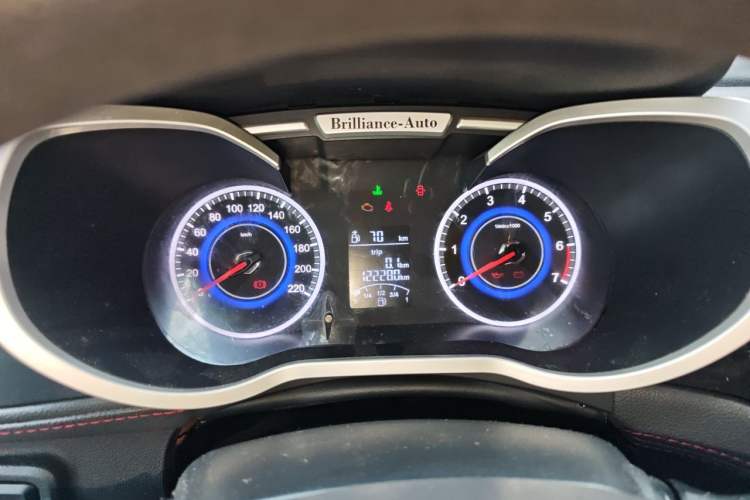Used Brilliance V3 2016 1.5L Manual Comfort Model Instrument Cluster