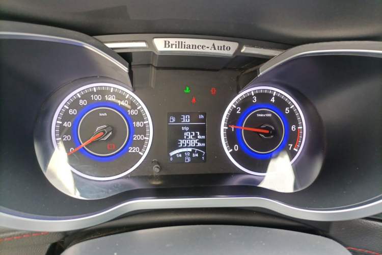 Used Brilliance V3 2016 1.5L Manual Elite Version Instrument Cluster