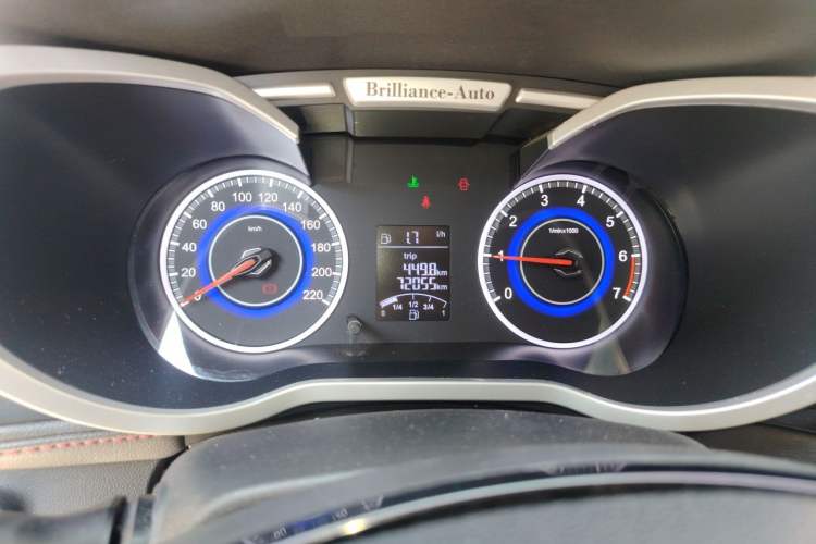 Used Brilliance V3 2016 1.5L Manual Comfort Model Instrument Cluster