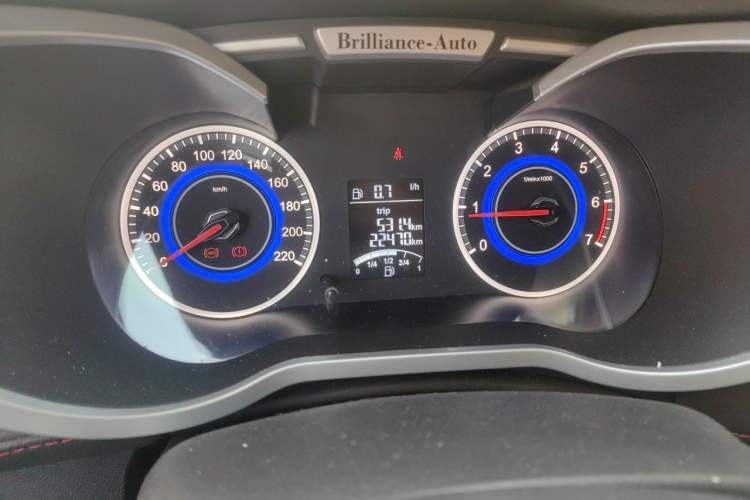 Used Brilliance V3 2016 1.5L Manual Comfort Model Instrument Cluster