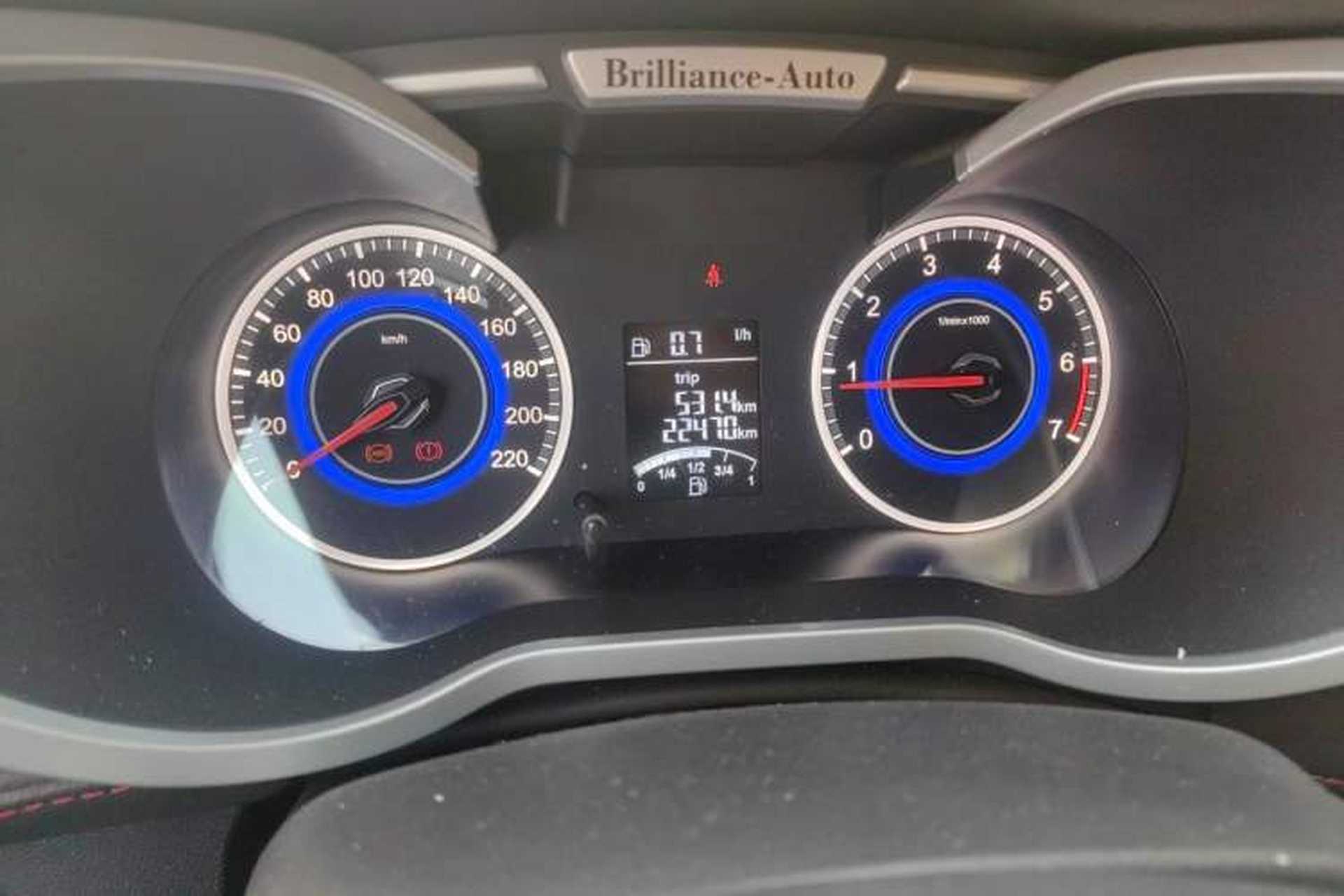 Used Brilliance V3 2016 1.5L Manual Comfort Model Instrument Cluster