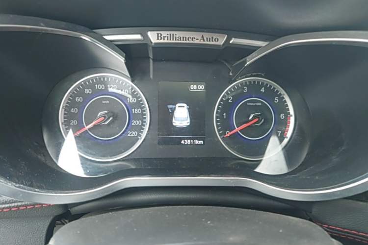 Used Brilliance V3 2016 1.5L Manual Elite Version Instrument Cluster