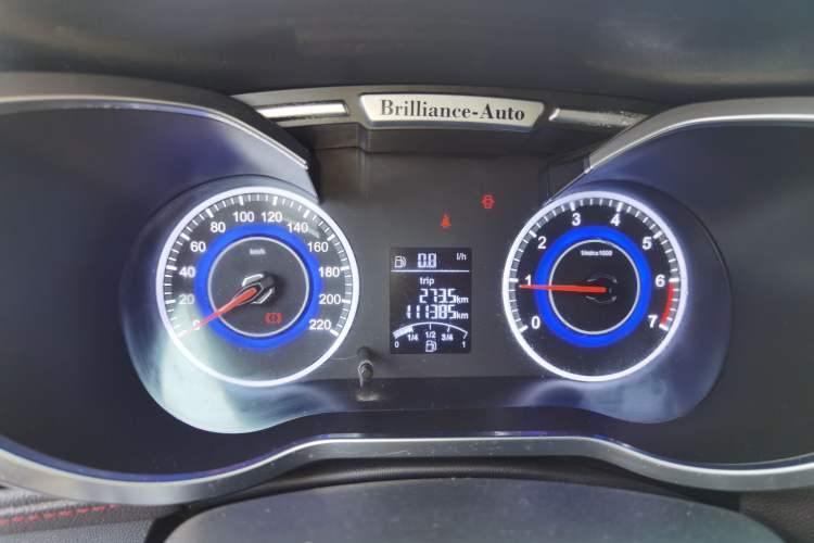 Used Brilliance V3 2016 1.5L Manual Elite Version Instrument Cluster