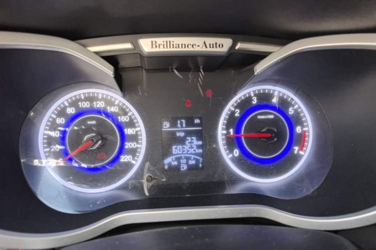 Used Brilliance V3 2016 1.5L Manual Comfort Model Instrument Cluster