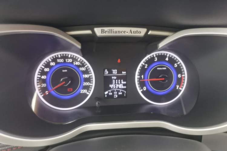 Used Brilliance V3 2016 1.5L Manual Comfort Model Instrument Cluster