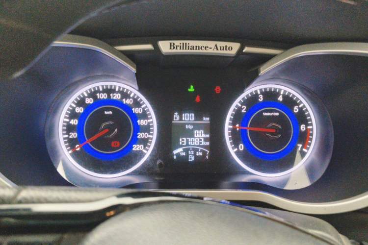 Used Brilliance V3 2016 1.5L Manual Comfort Model Instrument Cluster