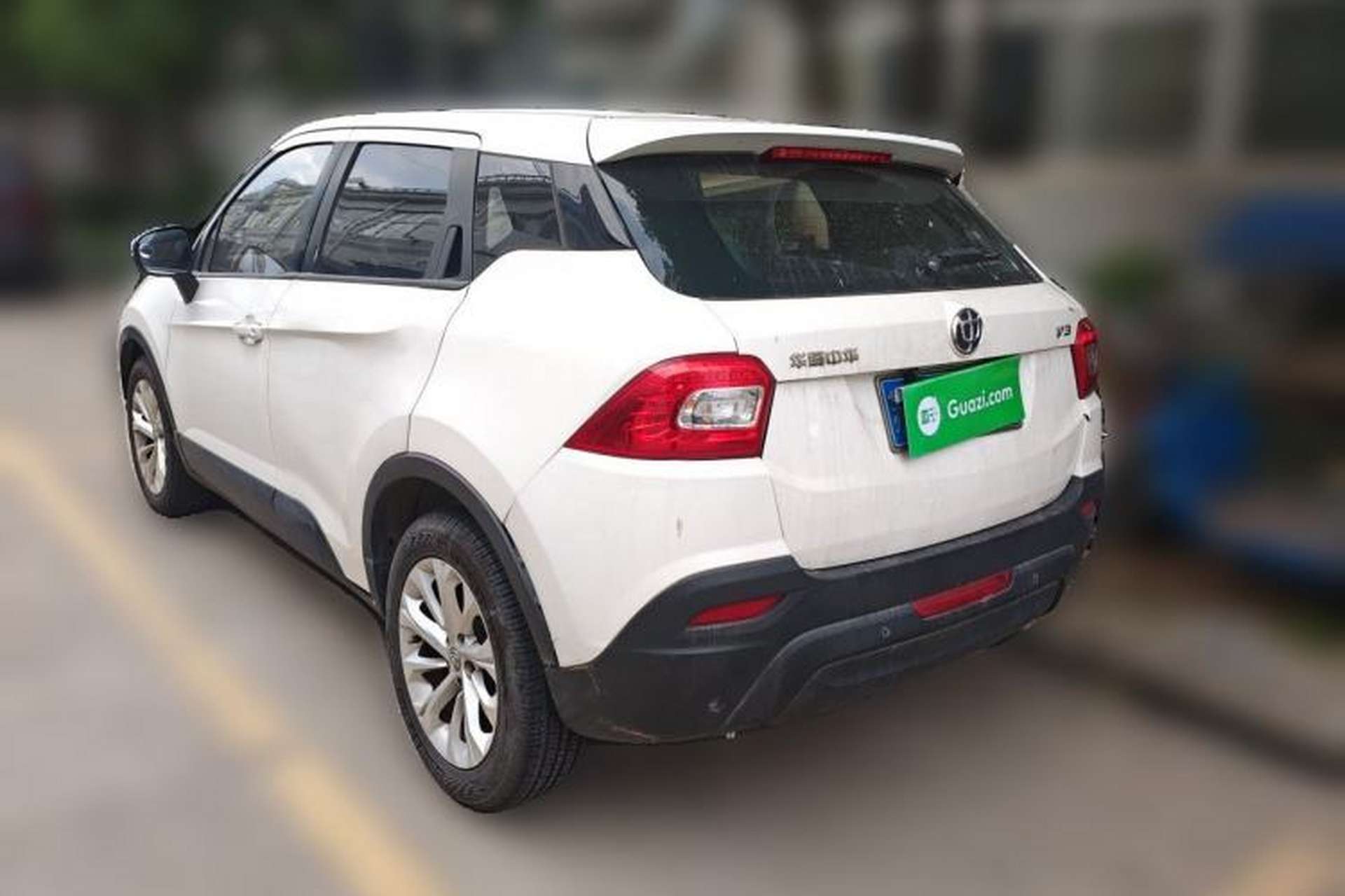 Used Brilliance V3 2016 1.5L Manual Comfort Model Rear Left 45 Deg