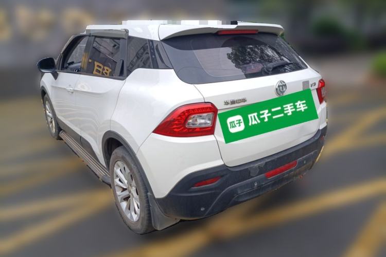 Used Brilliance V3 2016 1.5L Manual Comfort Model Rear Left 45 Deg