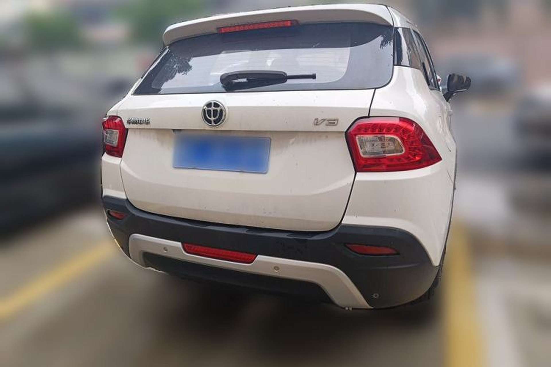 Used Brilliance V3 2016 1.5L Manual Smart Version Rear