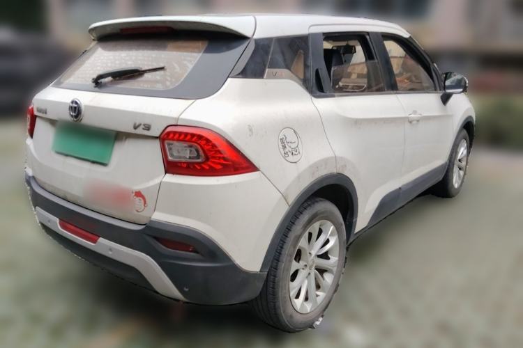 Used Brilliance V3 2016 1.5L Manual Smart Version Rear Right 45 Deg